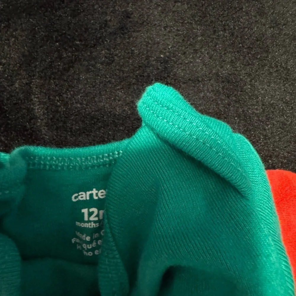 Baby’s First St Patrick’s Day and Valentine’s Day Onesies Never Worn. 12m